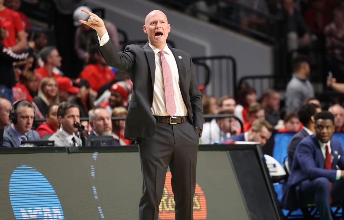 Mar 18, 2023; Birmingham, AL, USA; Maryland Terrapins head coach Kevin Willard during the first half against the Alabama Crimson Tide at Legacy Arena.