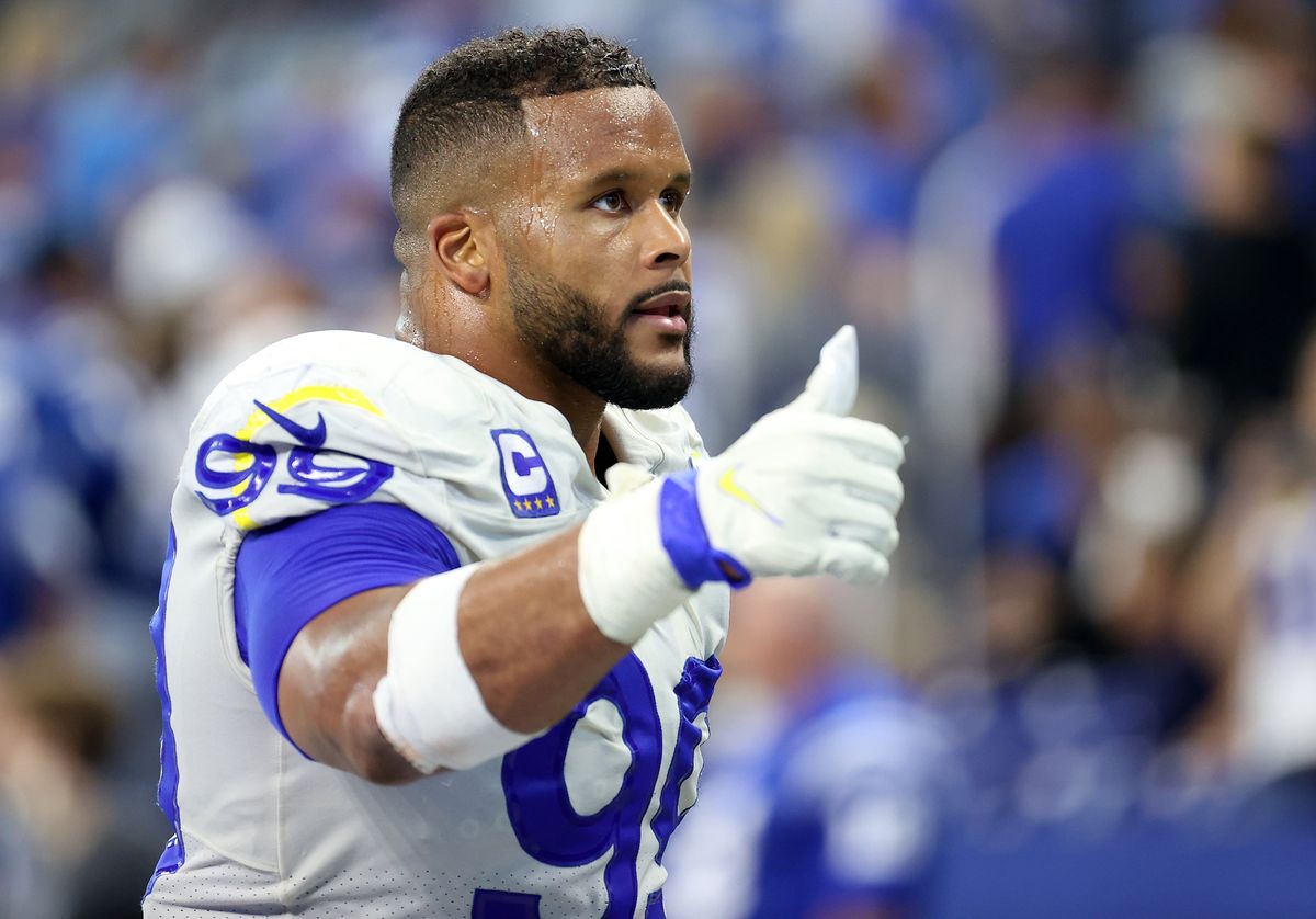 Aaron Donald approves of Week 2.