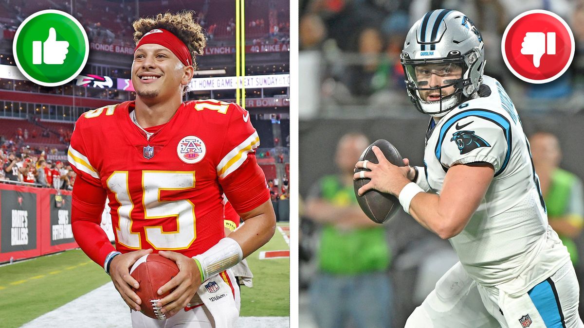 Mahomes > Mayfield