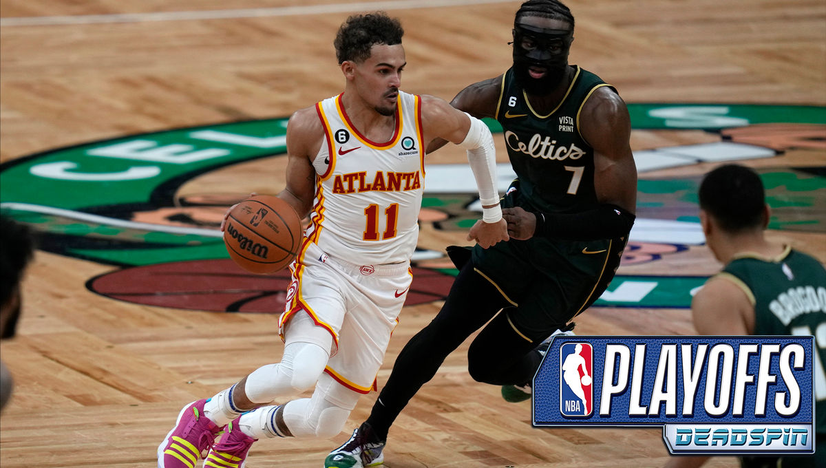 Trae Young dropped 38 points on the Celtics