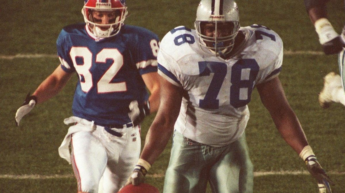 Who can forget Don Beebe sprinting from behind to strip Leon Lett at the goaline.