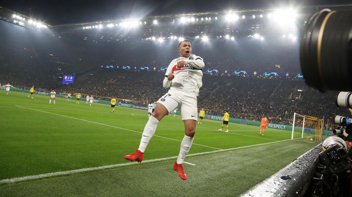 Mbappe was at the heart of the action, per usual.