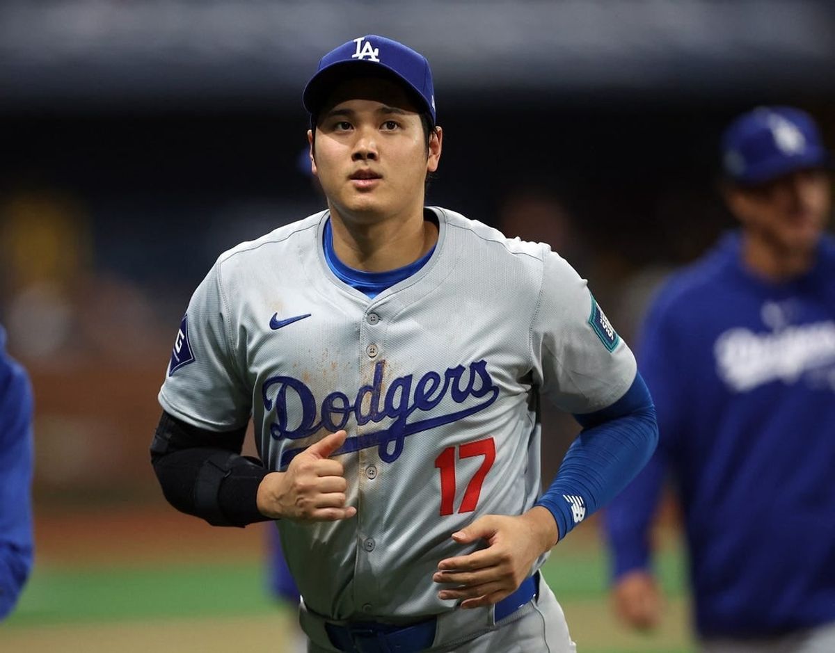 [US, Mexico & Canada customers only] March 20, 2024; Seoul, SOUTH KOREA; Los Angeles Dodgers player Shohei Ohtani reacts after playing against the San Diego Padres during a MLB regular season Seoul Series game at Gocheok Sky Dome.