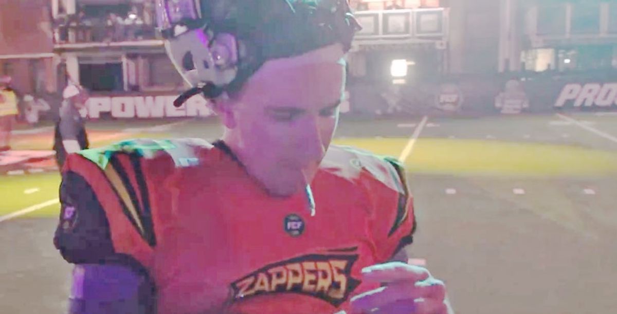 Jason Stewart is out of a job after lighting up after a TD.