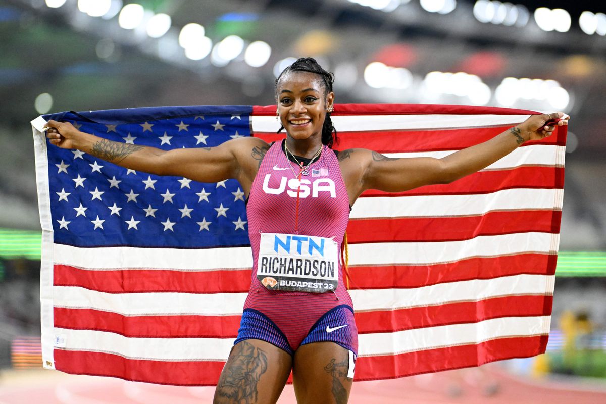 Sha’Carri Richardson won the women’s 100m final during the World Athletics Championships