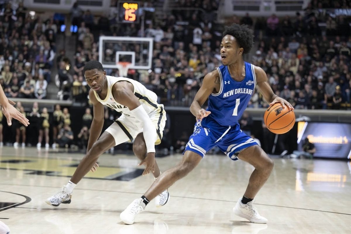 New Orleans Privateers guard Jordan Johnson (1) is a key scoring threat at Ohio State.