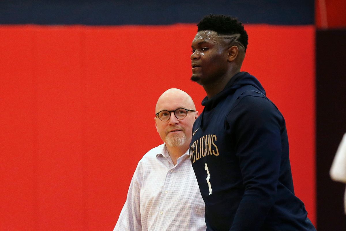 David Griffin and the Pelicans are trying to protect Zion in a way the NHL would never thi nk to do.