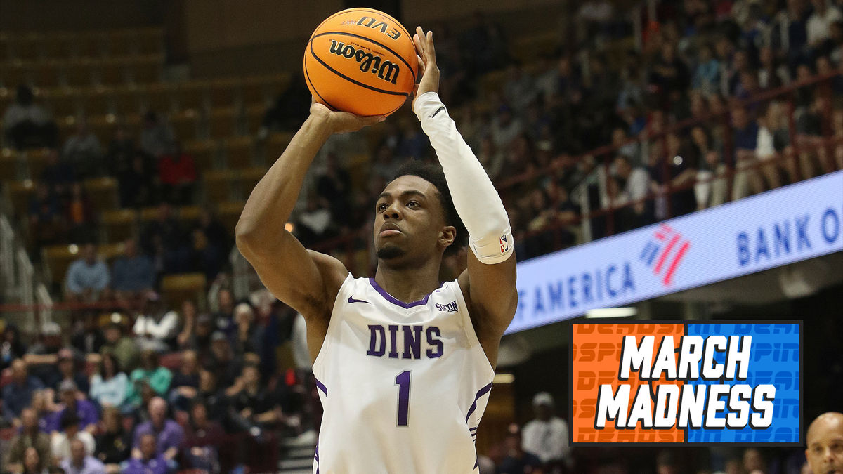 Furman Paladins guard JP Pegues during the Southern Conference Men’s Basketball Championship Finals.