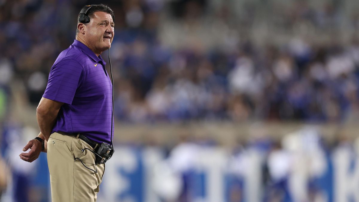 Ed Orgeron ge ts  paid a bucket of money to not coach LSU anymore.