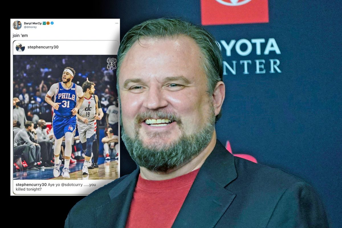 Yes,  Sixers President Daryl Morey tampered with Steph Curry.