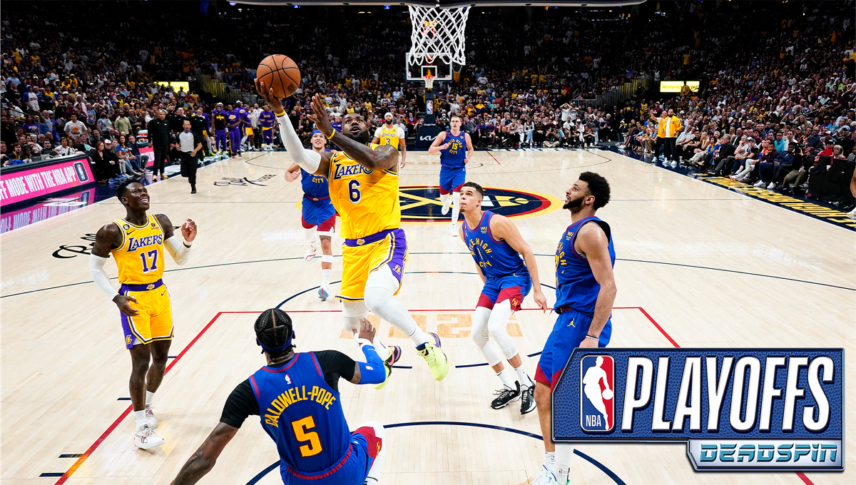 The Nuggets narrowly defeated the Lakers 132-126.