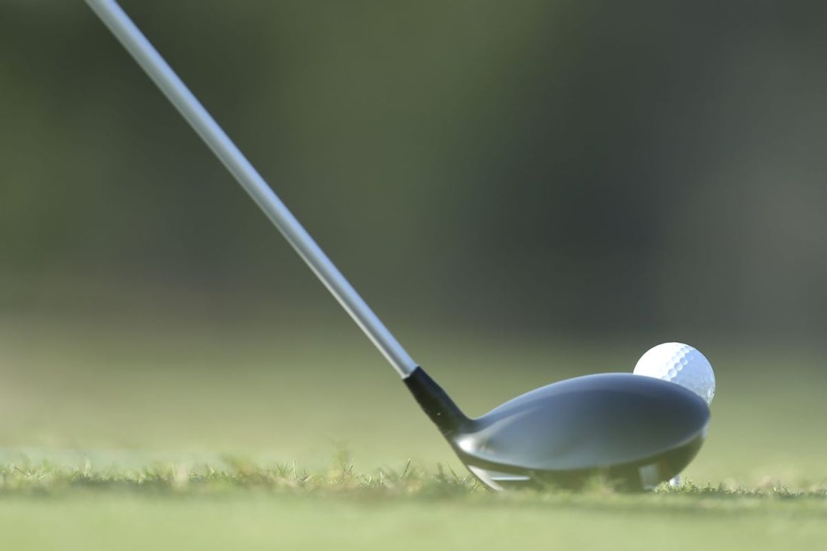 Jun 11, 2014; Pinehurst, NC, USA; General view of a golf ball and golf club during a practice round for the U.S. Open golf tournament at Pinehurst No. 2 at Pinehurst Resort & Country Club. Mandatory Credit: Jason Getz-Imagn Images