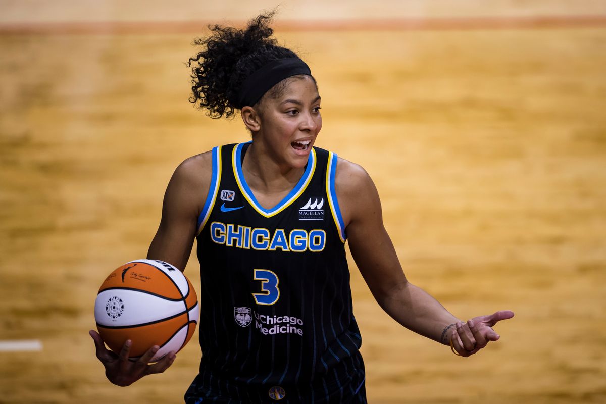 Candace Parker is the first woman to grace the cover of NBA2K.