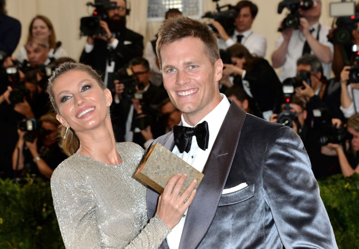They may not be together anymore but Gisele’s got Tom’s back