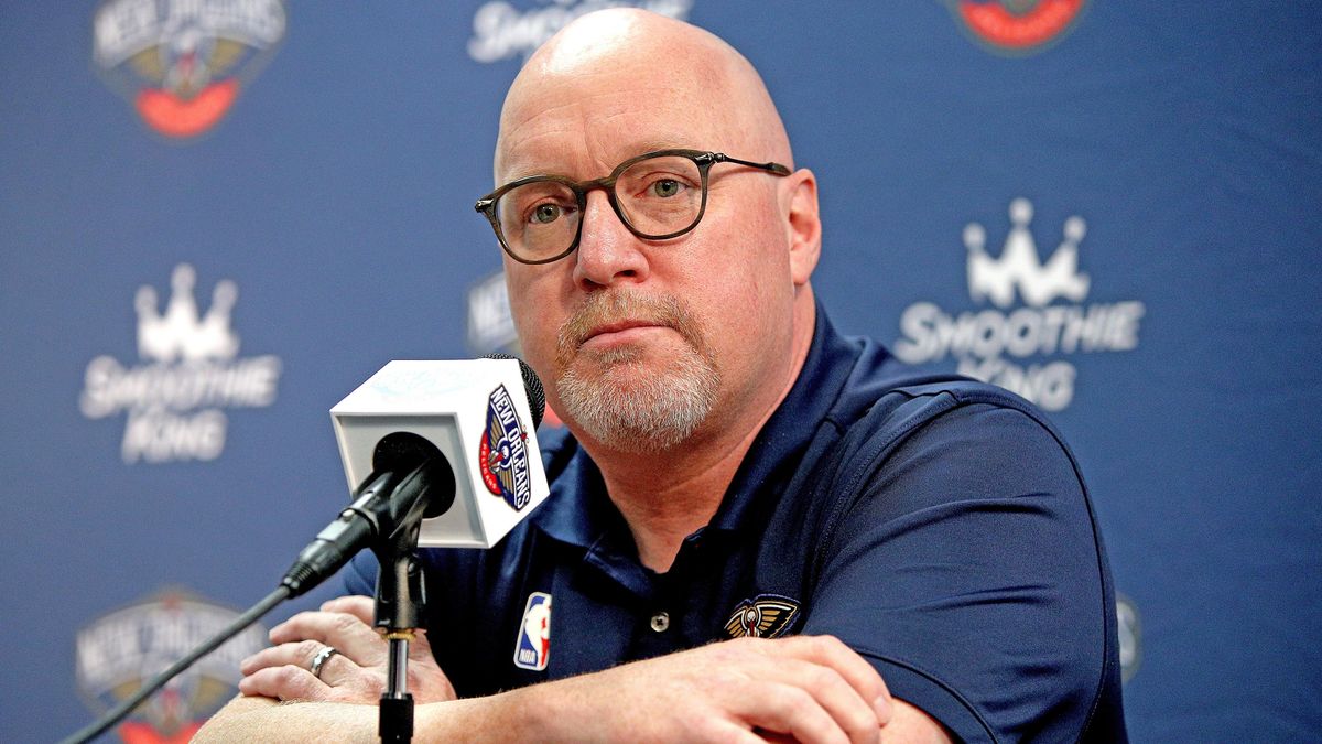Pelicans’ VP of Basketball Operations David Griffin.