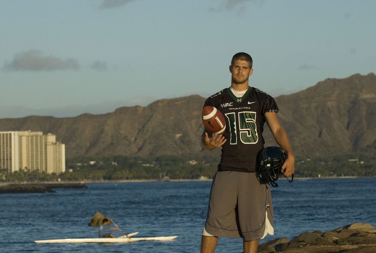 Former University of Hawaii standout Colt Brennan died today. He was 37.