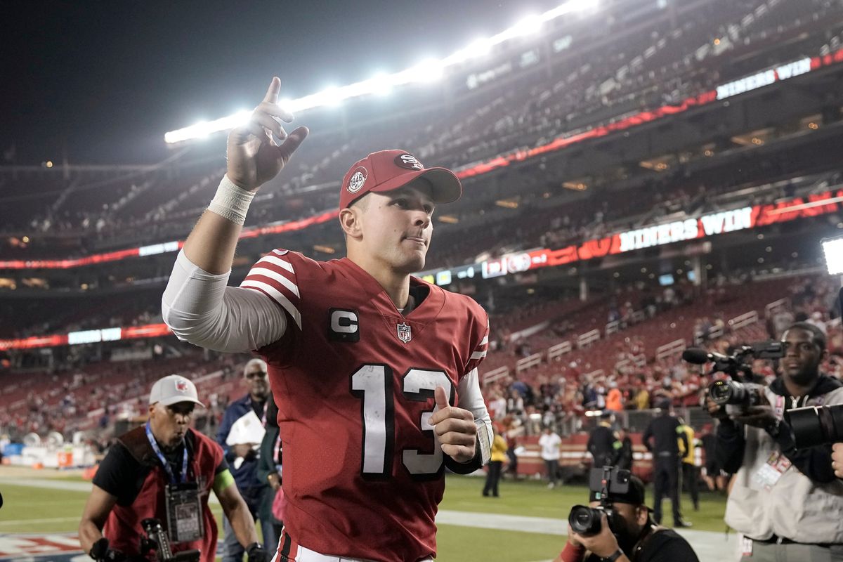 Don’t tell us the Niners knew Brock Purdy was this good all along.