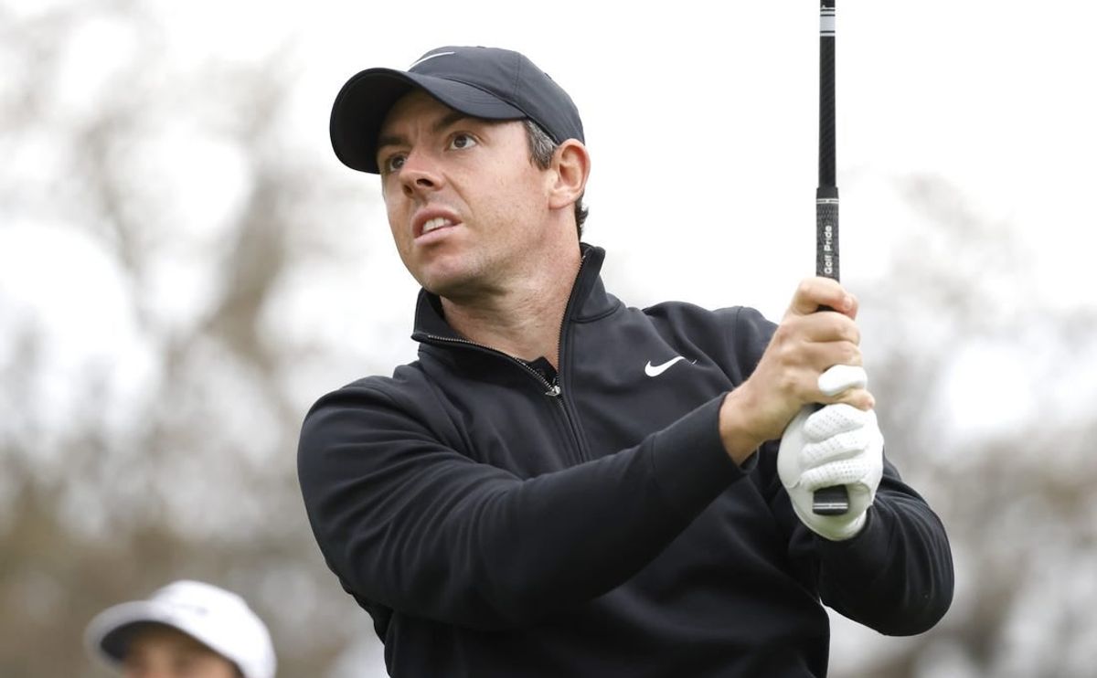 Mar 6, 2021; Orlando, Florida, USA; Rory McIlroy hits his drive on the 15th tee box during the third round of the Arnold Palmer Invitational golf tournament at Bay Hill Club & Lodge.