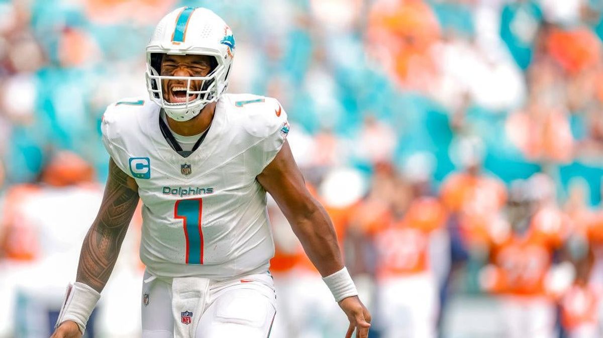 Again, the Dolphins put up 70. And they’re undefeated so far.