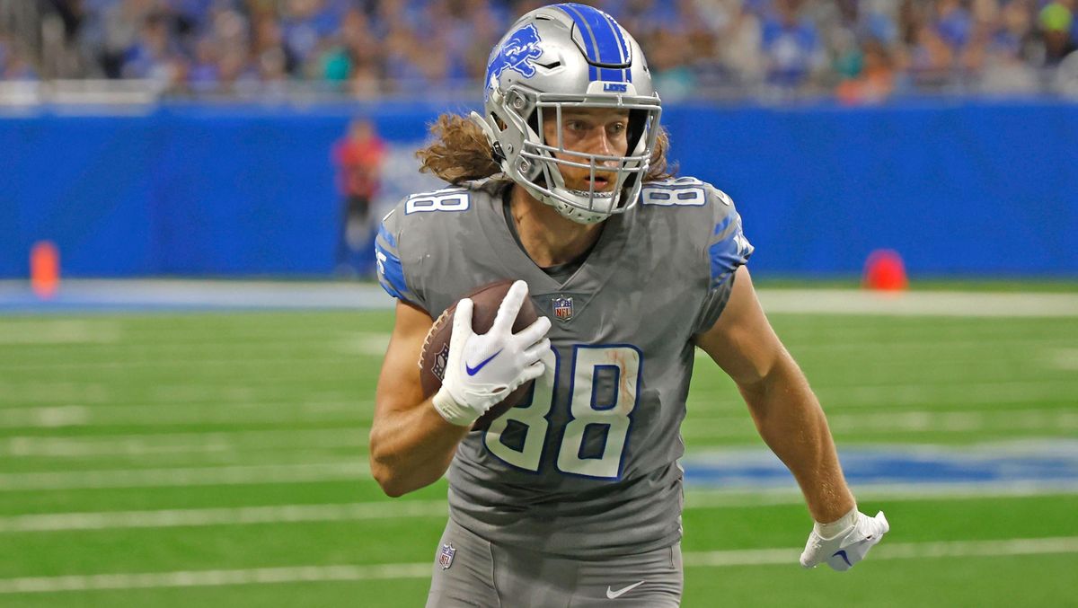 T.J. Hockenson was traded to the Vikings earlier today.