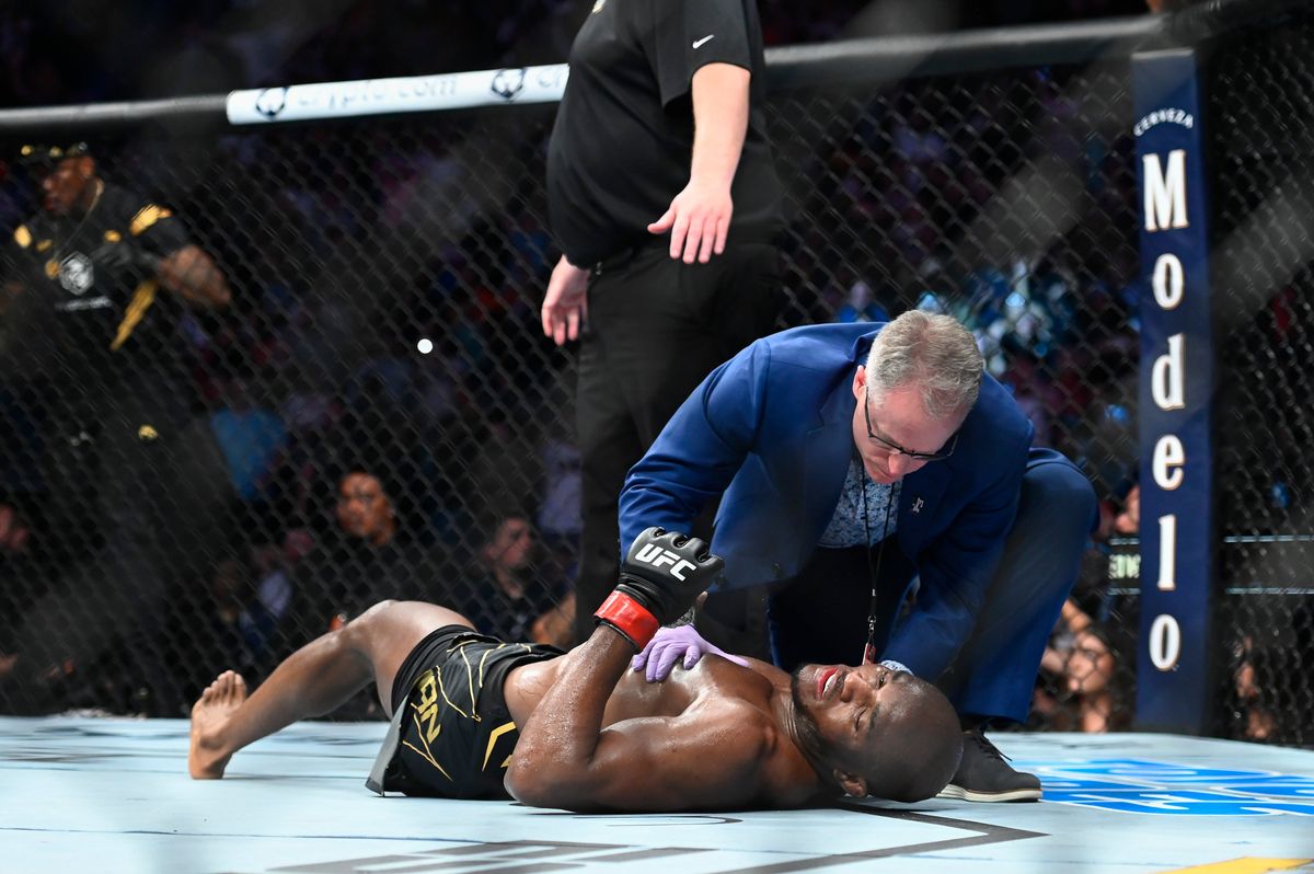 Kamaru Usman’s  ass was thoroughly kicked by Leon Edwards at UFC 278.