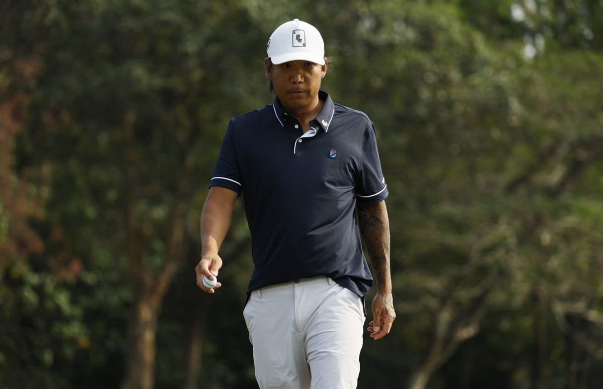 [US, Mexico & Canada customers only] March 8, 2024; Hong Kong; Anthony Kim during the first round of LIV Golf Hong Kong golf tournament at Hong Kong Golf Club.