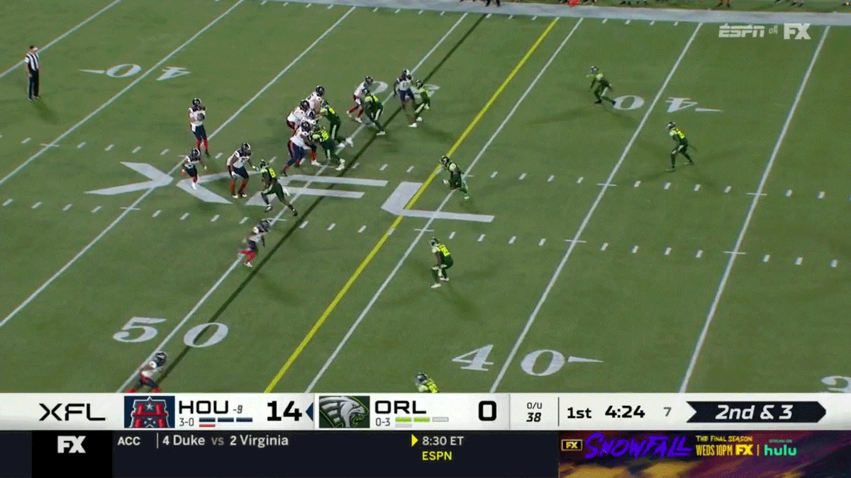 The elusive double pass.