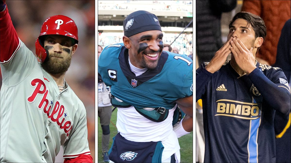 Bryce Harper, Jalen Hurts and  Julian Carranza have Philly rolling.