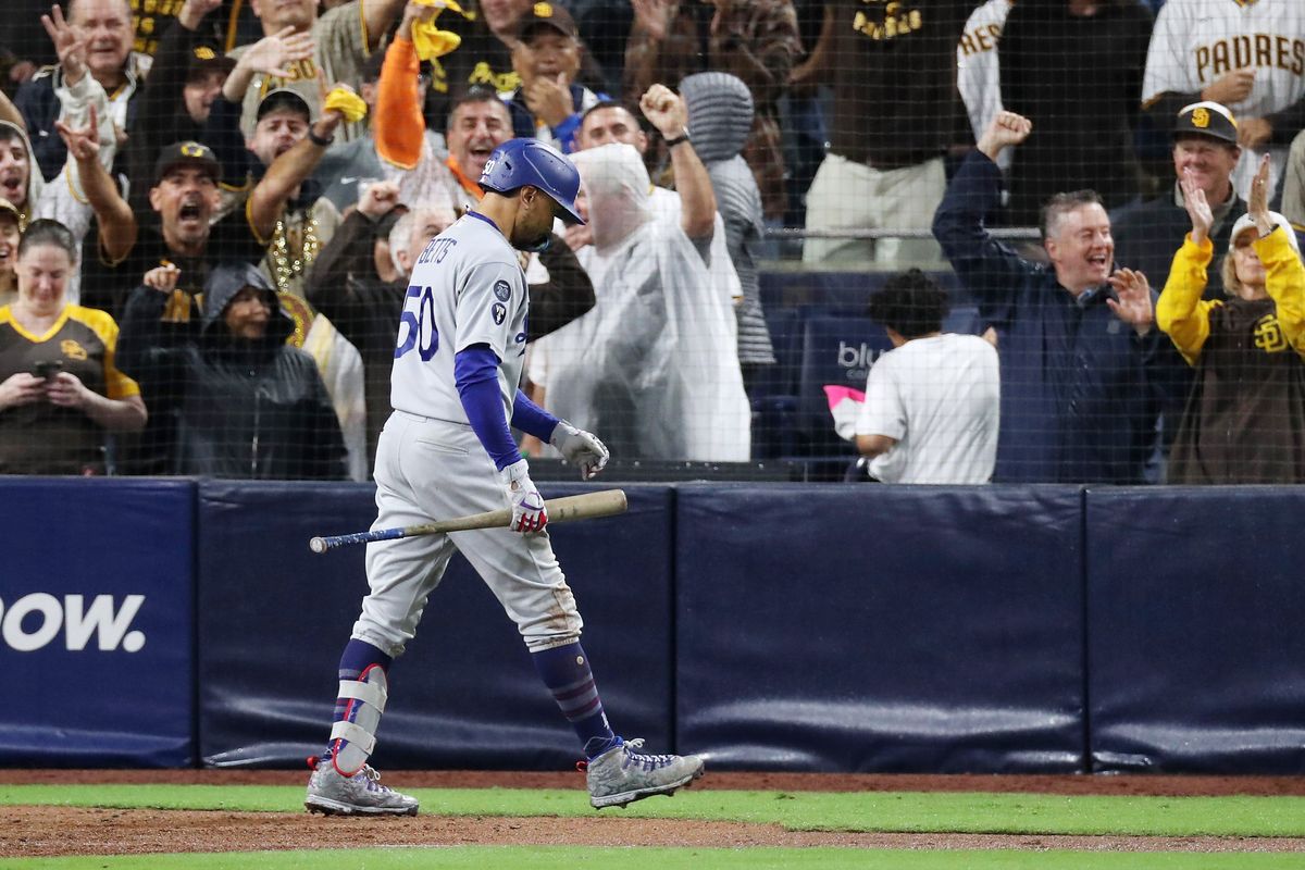 Was a rough night for Mookie Betts and the 111-win Dodgers.