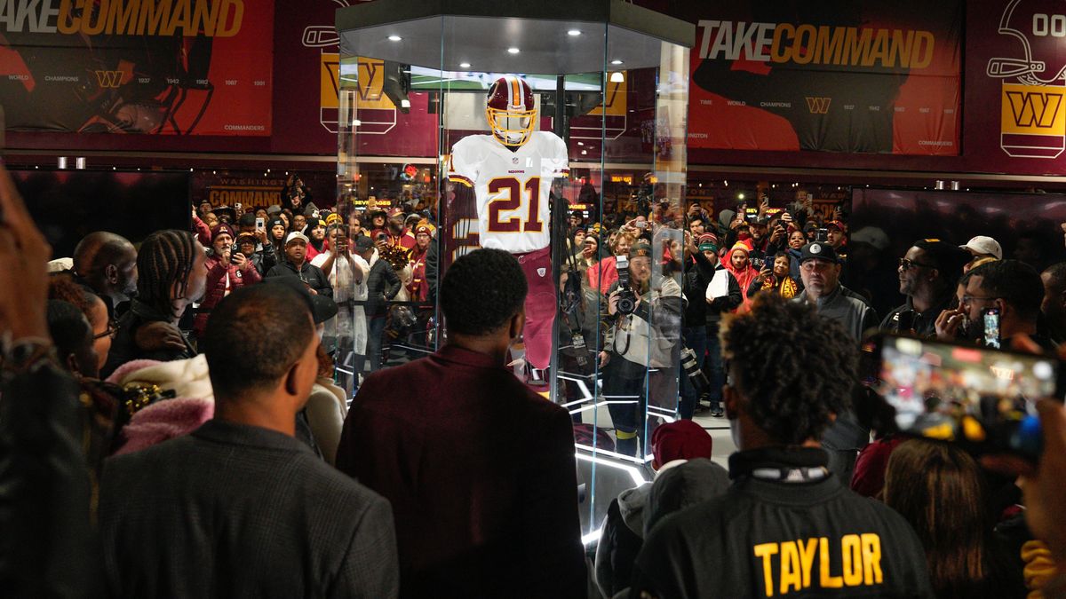 This is how Washington chose to remember its former star