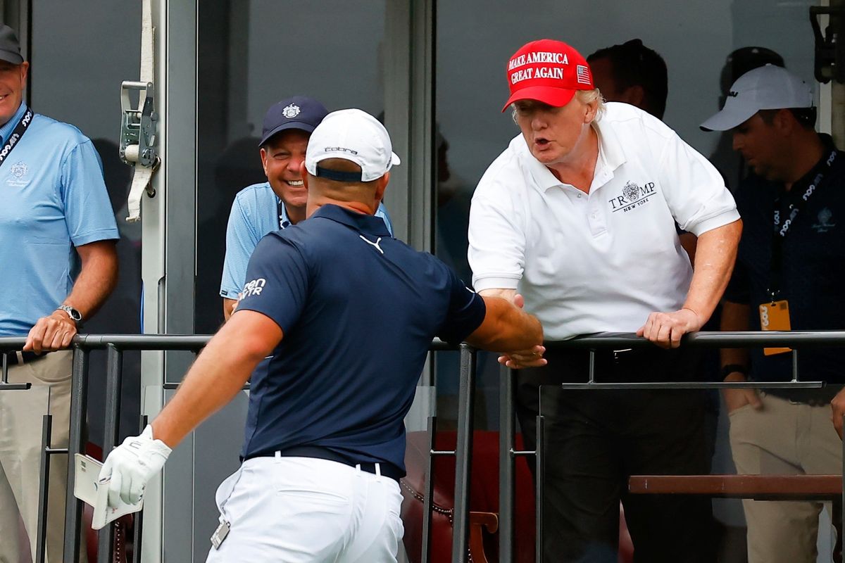 The Saudi Tour at Trump’s N.J. course