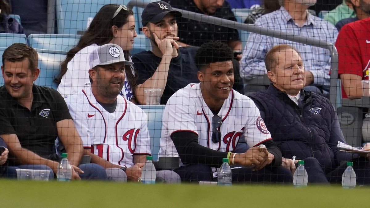 Find someone who loves you the way Juan Soto loves Trea Turner.