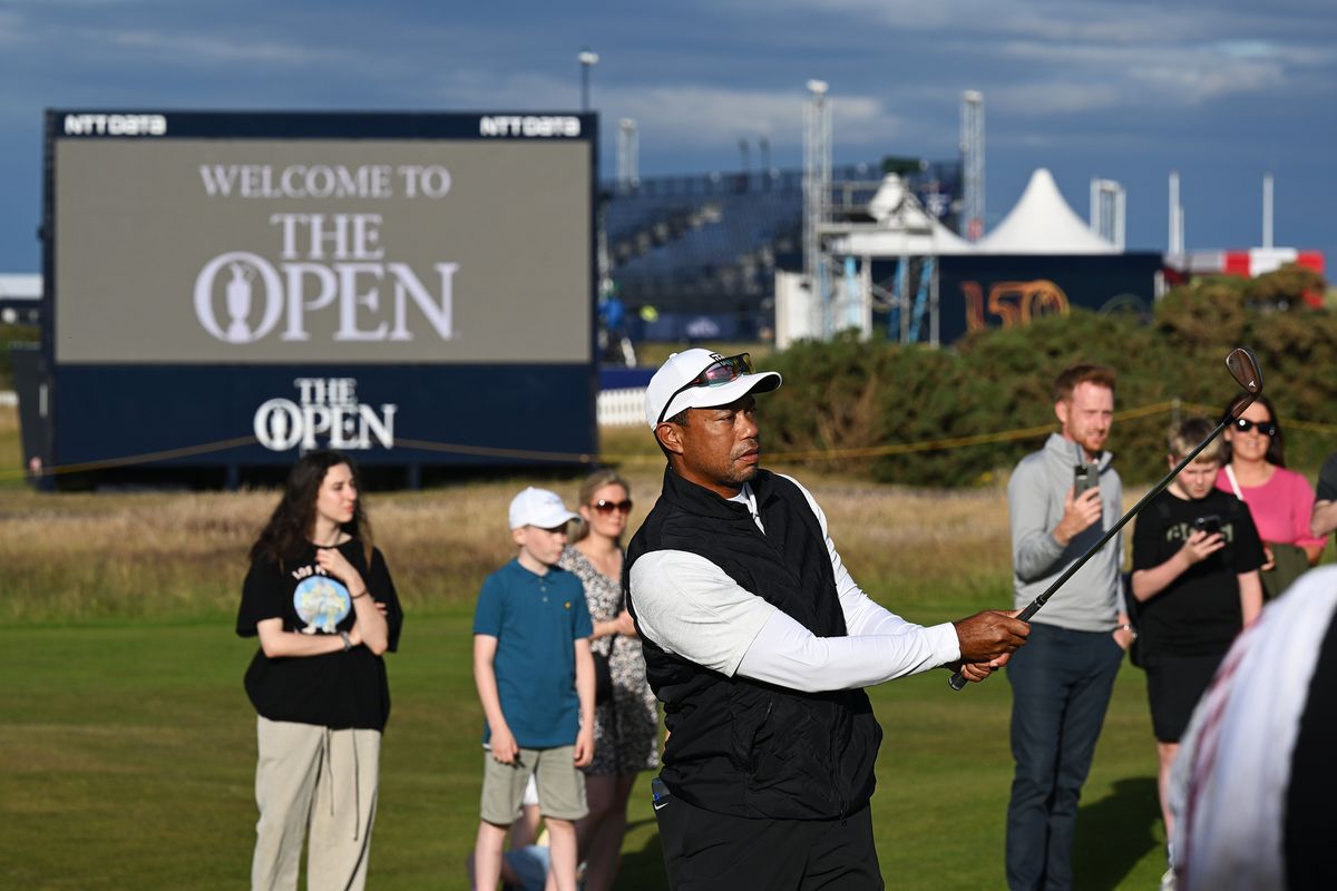 The 46-year-old golfer participated in a Pro-Am earlier this week