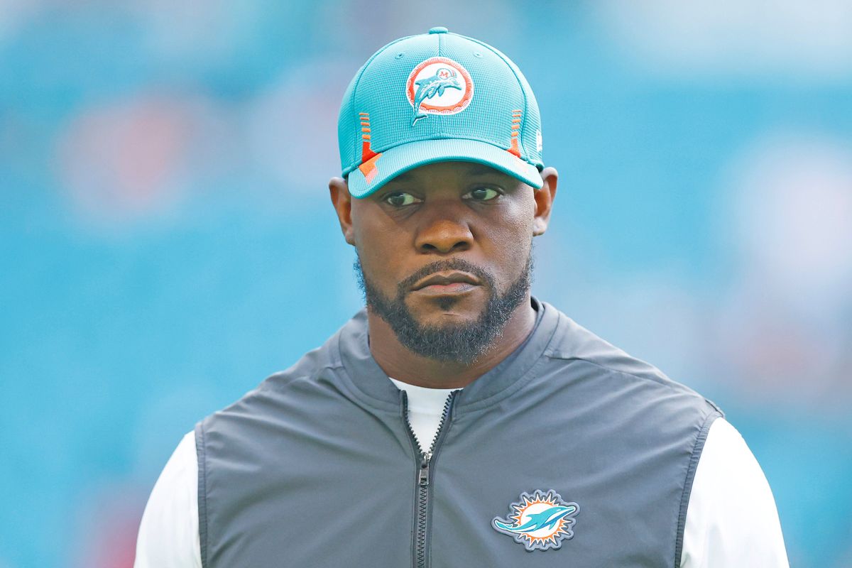Brian Flores is suing the NFL.