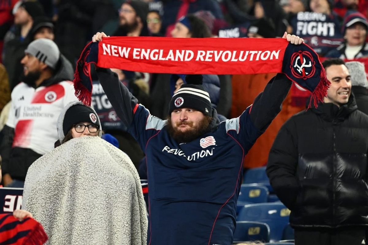 Nov 8, 2023; Foxborough, Massachusetts, USA; Fans look on before the game between Philadelphia Union and New England Revolution at Gillette Stadium.
