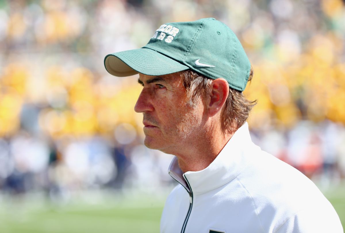 Ex-head coach Art (“Incurious attitude”) Briles