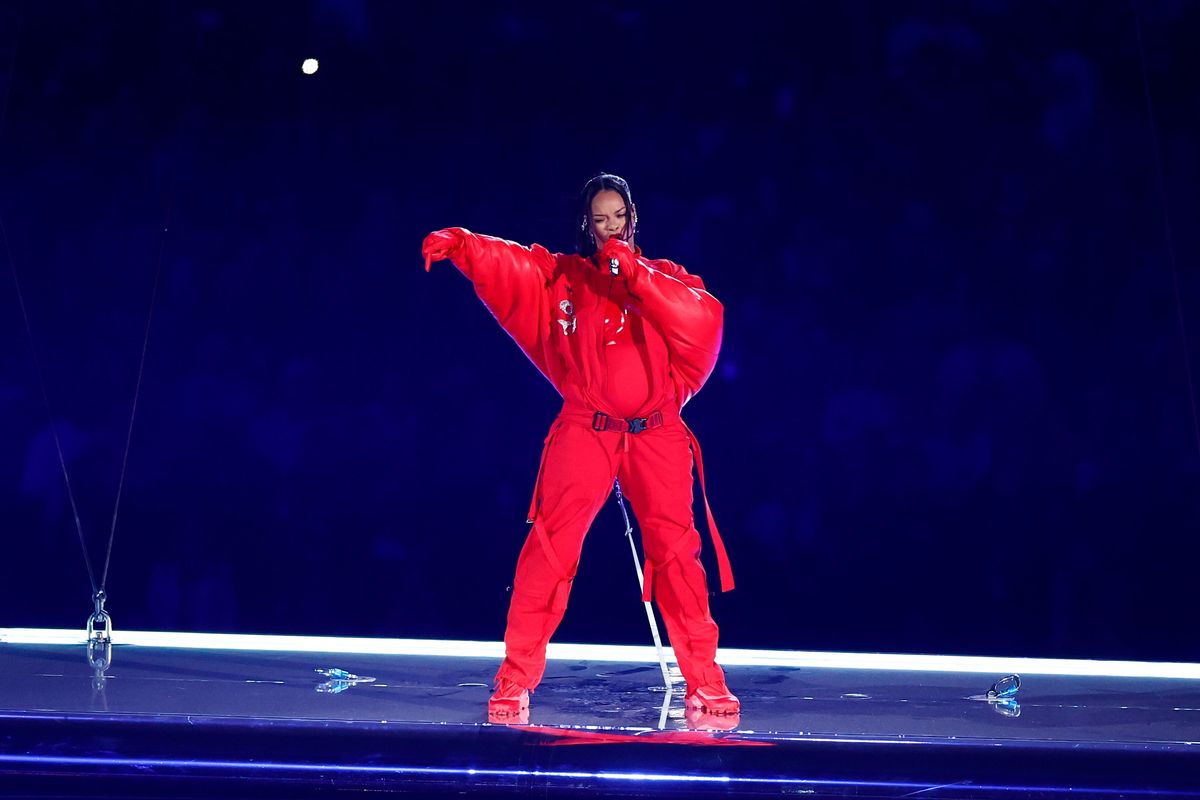 Rihanna has blessed us all with her presence.