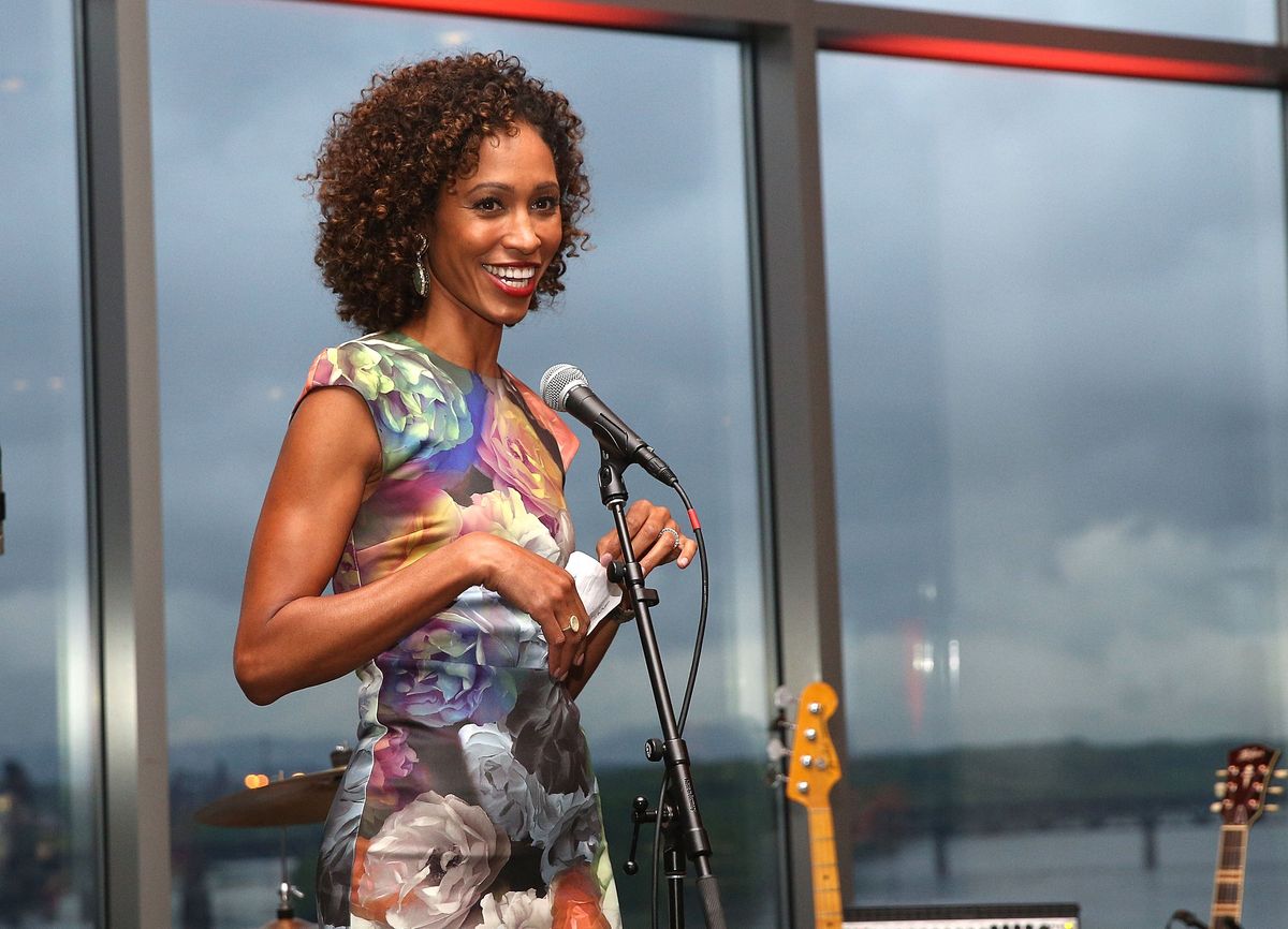 Sage Steele isn’t on the air but it’s not because of her dumb remarks made while talking to Jay Cutler.