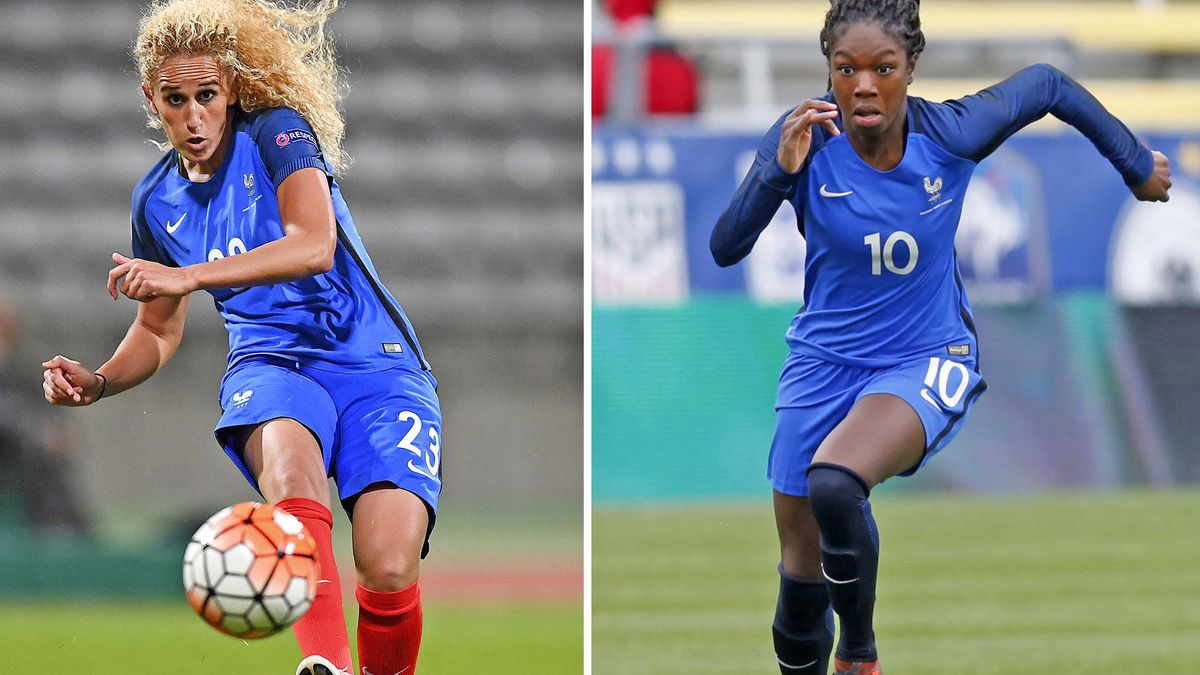 Kheira Hamraoui (l.) and Aminata Diallo.
