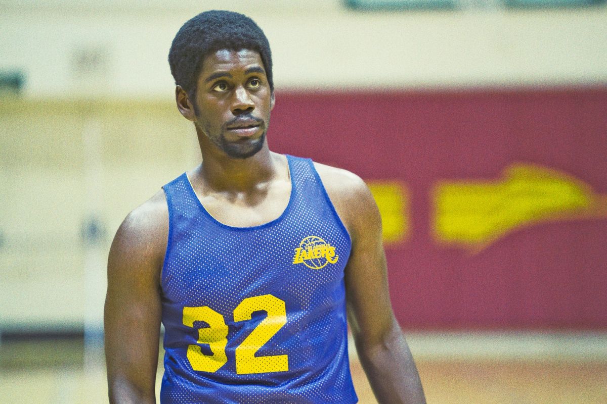 Quincy Isaiah as Magic Johnson