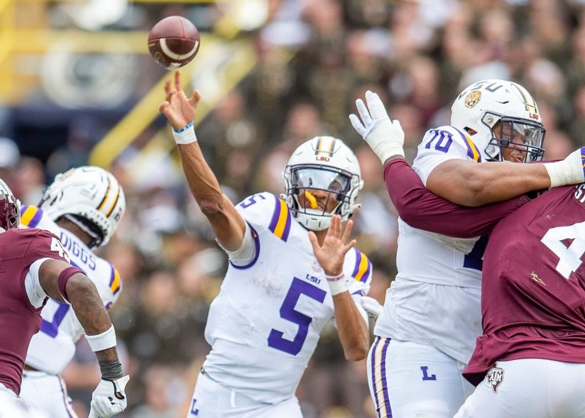 Quarterback Jayden Daniels could be the No. 2 pick in the 2024 NFL Draft.