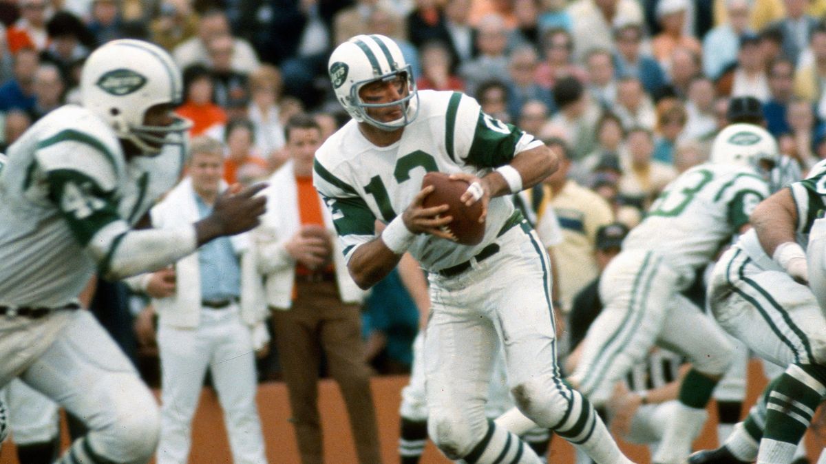 Joe Namath and the Jets stunned the world by beating the Baltimore Colts.
