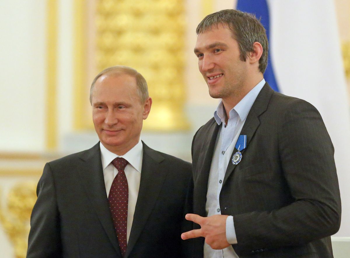 Alex Ovechkin has gone quiet on the topic of his pay, Vladimir Putin.