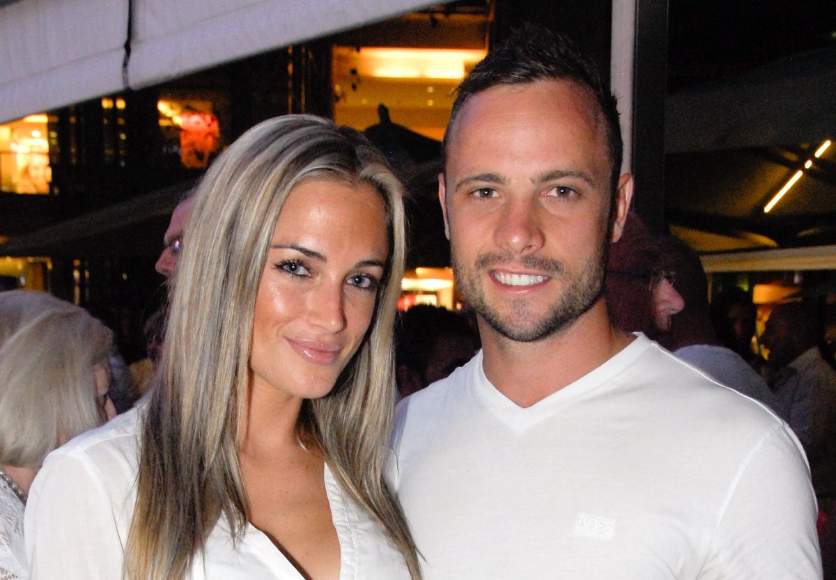Reeva Steenkamp and Oscart Pistorious.