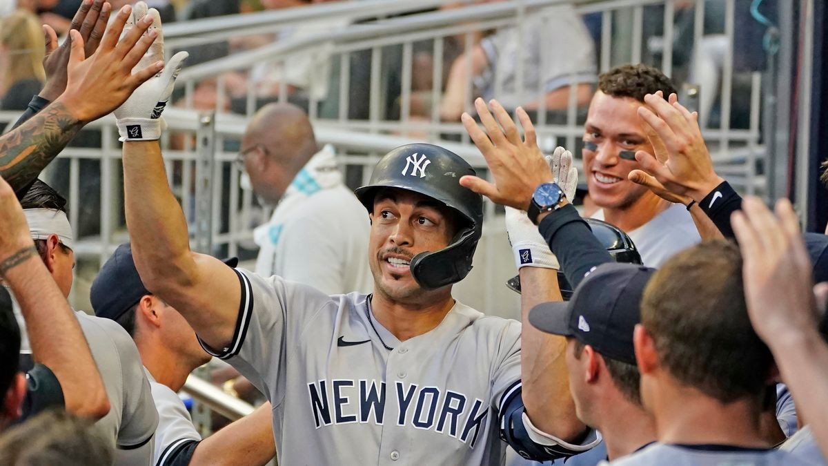 Giancarlo Stanton and the Yankees are on a roll.
