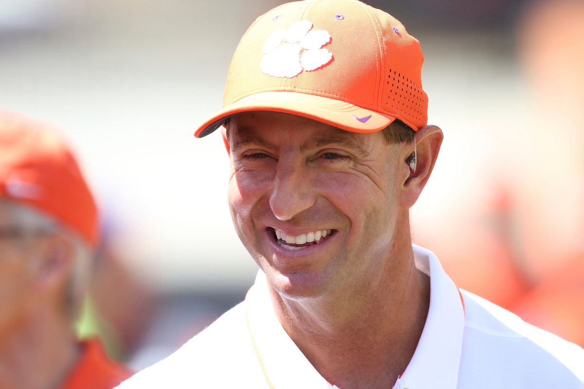 Clemson football coach Dabo Swinney landed two top recruits