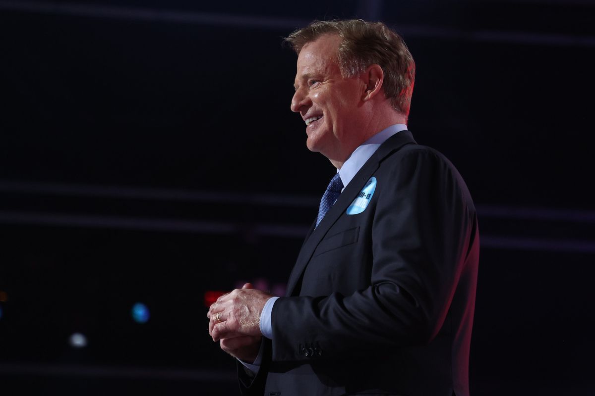 Once again, NFL Commish Roger Goodell is talking without  creating meaningful change.