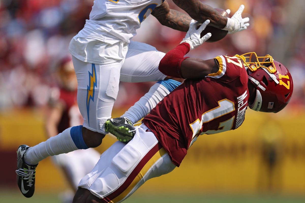 Terry McLaurin has been forced to make plenty of near-impossible catches this year. To his credit, he’s pulled down a lot of them.