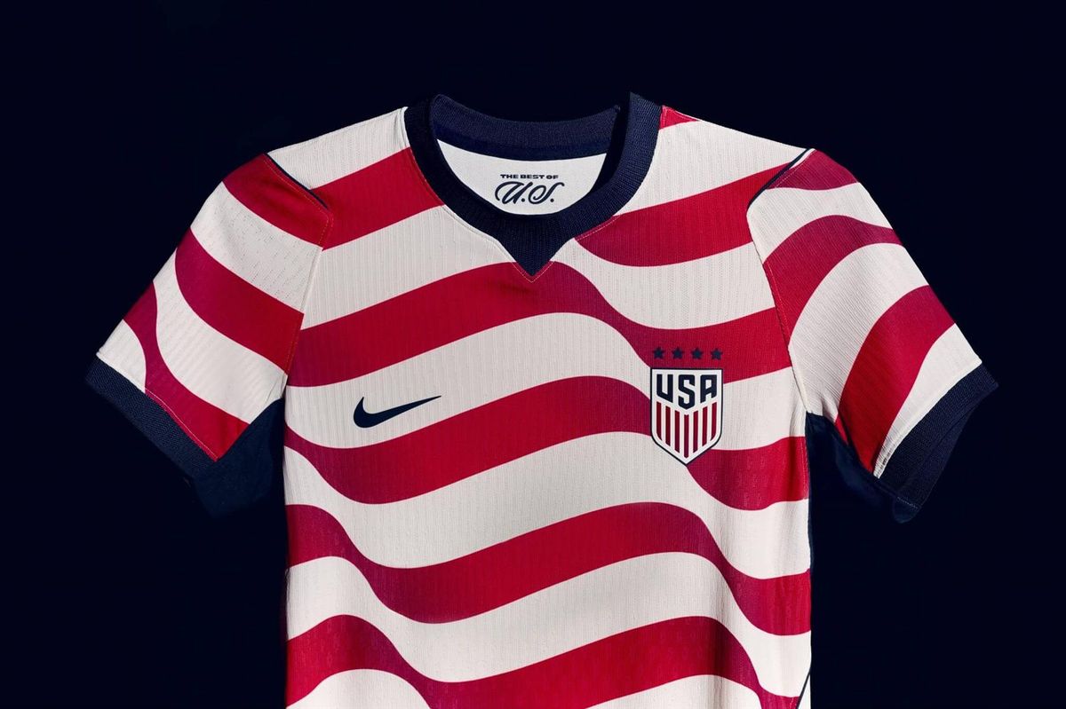 The United States Men's National Team's home kit for the 2026 World Cup.