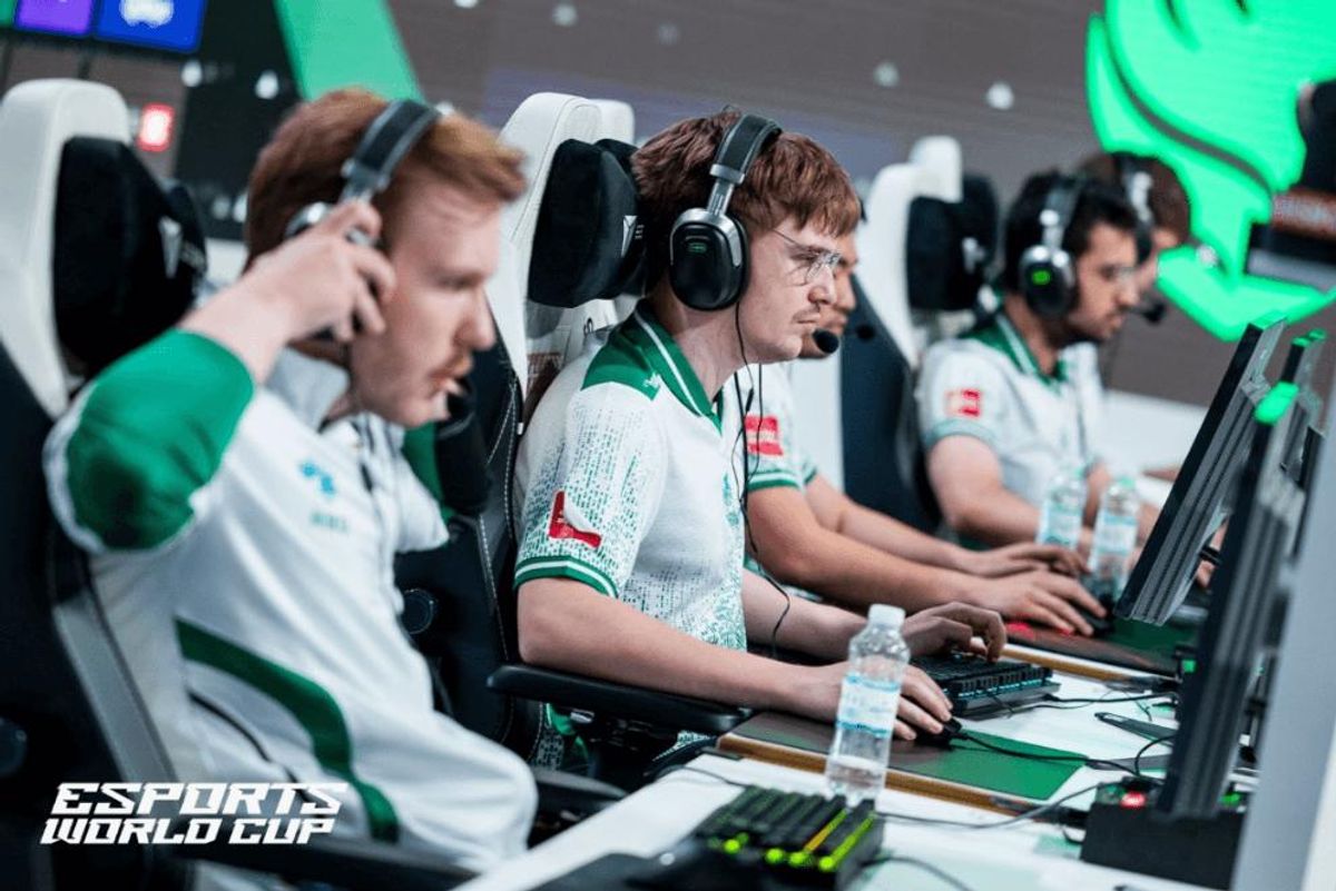 Dota 2 competitors at the 2025 Esports World Cup.